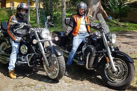 Tour the Andes on a high cylinder motorcycle