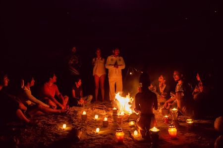 Cacao ceremony and Mayan dinner full moon