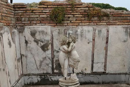 Ostia Antica Archaeological Park with Italian Gelato