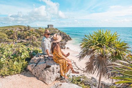 Tulum pyramids + ATV + 3 Ziplines + Rappel + Cenote + Lunch
