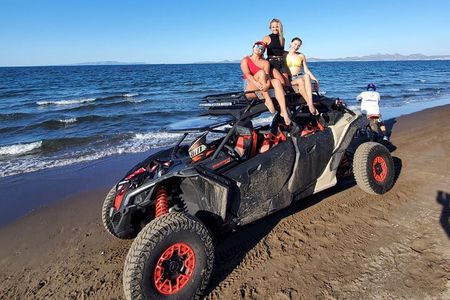 UTV Off-roading + sandboarding Adventure at the Dunes