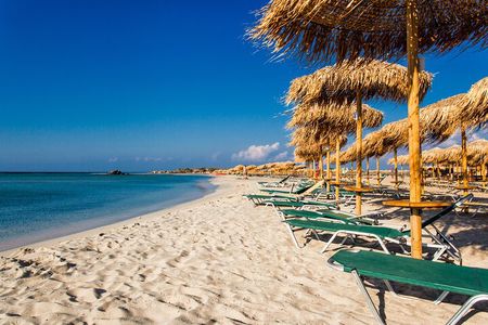 Elafonisi & Milia Mountain - Jeep Tour with Loungers and Lunch