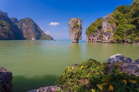 James Bond Island & Canoe Tour by Longtail Boat - Full Day from Khao Lak