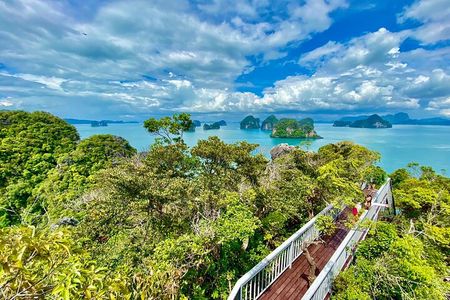 Hong Islands Day Tour and 360 Viewpoint by Longtail Boat From Krabi