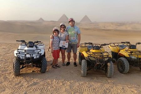Half Day Tour To Giza Pyramids And 1 Hour Quad Bike At The Desert