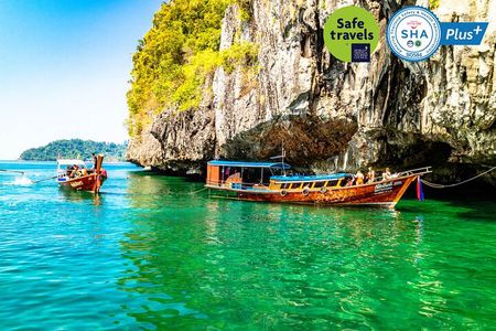 Lanta 4 Islands + Emerald Cave Snorkeling Tour