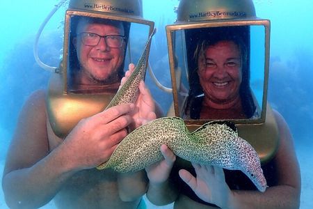 Hartley Helmet Diving in Bermuda