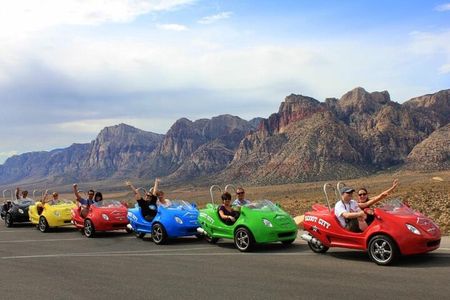 Scooter Car Tour of Red Rock Canyon with Transport from Las Vegas