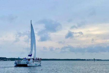 Orange Beach Dolphin Sailing Cruise aboard Catamaran