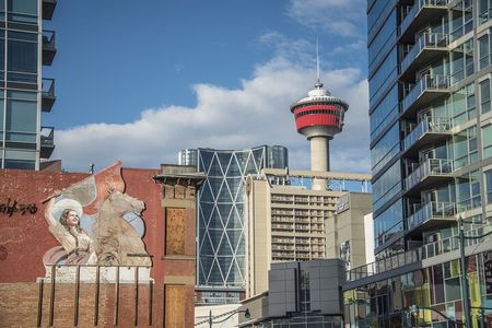 Calgary City Tour: Peace Bridge, Calgary Tower & Stephen Avenue