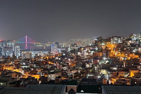 Best Busan night views : Mountain observatory streets