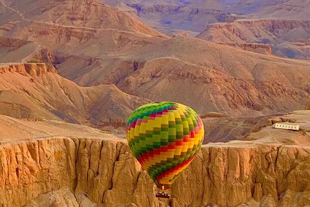 Adventure Hot Air Balloon Tour Over Luxor and Nile River Valley