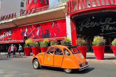 Vintage 2CV Adventure: 1-Hour Paris Highlights Tour