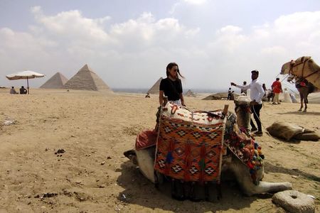 8-hours Private tour Giza pyramids,Sphinx,camel,Sakkara &Memphis