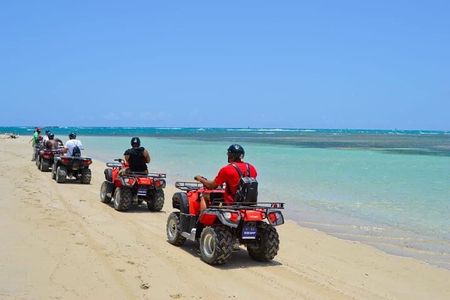 4 Wheel ATV Tour at Amber cove &Taino Bay in Puerto Plata