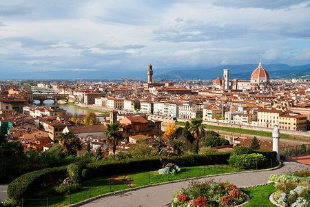Around Florence Hills: App‑Guided e‑Vespa Tour + Wine&Food