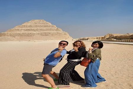 Best Day Tour to the Pyramids of Giza, Saqqara, Memphis from Cairo