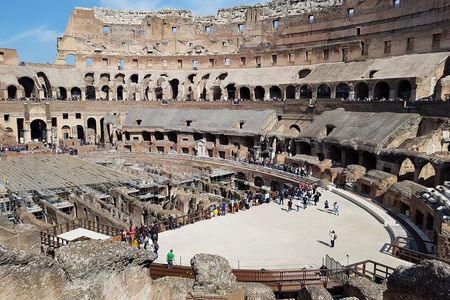 Colosseum Arena Floor Roman Forum and Palatine Hill Live Guide