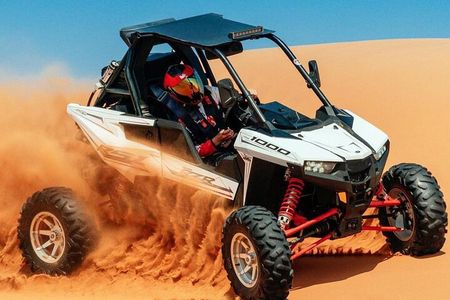 Dubai Red Dune Buggy Adventure on Open Desert Trails