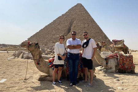 an unmissable day, The Giza Pyramids, the Egyptian Museum and the Souk