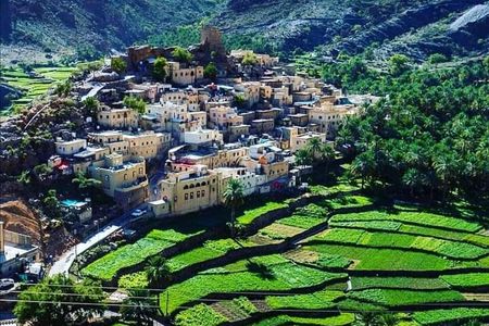 Full Day Wadi Bani Awf-Bilad Sayt Private Tour