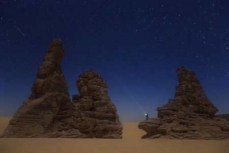 Stargazing in the Desert from Riyadh with Dinner