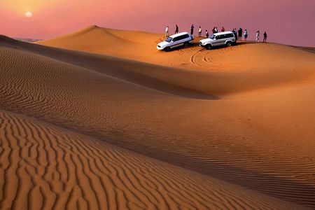 Private Tour at Desert Safari With Camel Ride & BBQ Dinner