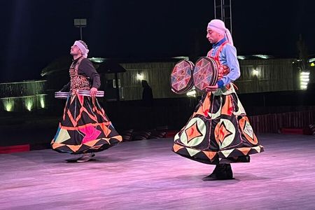 Premium Evening Dessert Safari with BBQ Dinner & Camel Ride