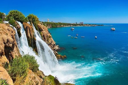 Antalya City Tour with Boat Tour and Waterfalls