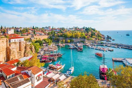 Antalya City Tour with Boat Tour and Waterfalls
