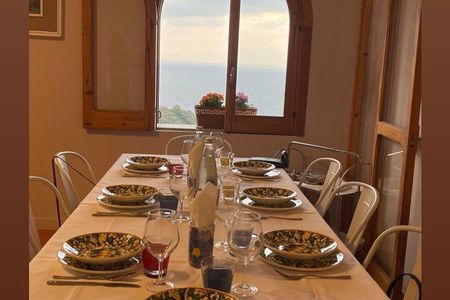 Dinner in a home restaurant with Chef Massimo in Taormina