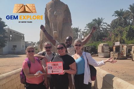 Private Day Tour Saqqara Pyramids, Memphis and Dahshur Pyramids