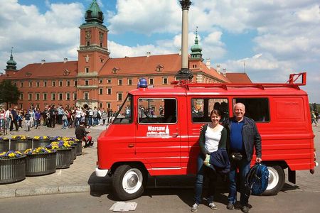 Private Tour: Warsaw City Sightseeing by retro minibus