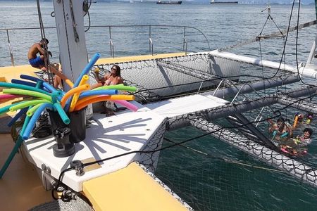 All-inclusive 8-hour catamaran tour to Isla Taboga from Panama City