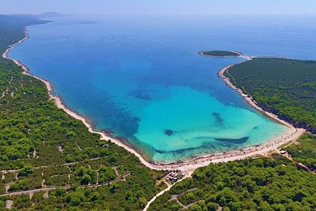 Zadar to Sakarun Beach Tour, Shipwreck Dive & Tunnel - 4,5hr
