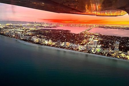 Miami Beach Sunset Breathtaking Flight Tour