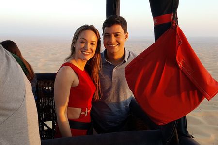 Hot Air Balloon Ride Over Dubai Desert inlcuding Transfers