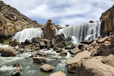 Pillones Waterfalls and Imata Stone Forest