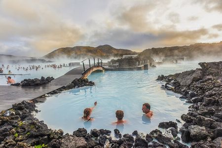 Golden Circle and Kerid Minibus Tour with Blue Lagoon Transfers
