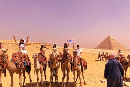 Private Half-Day Trip to Giza Pyramids with Camel-Riding & Qualified Egyptologist