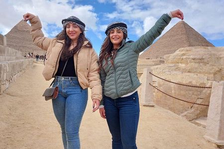 Giza Pyramids , Sphinx ,Camel ride & Lunch Private Day Tour