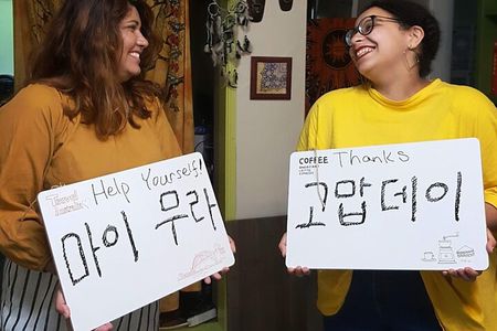Busan Dialect Class with local snack
