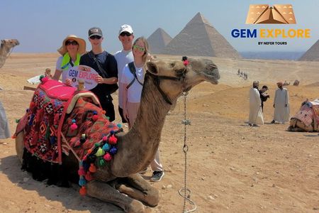 Private Day Tour Giza Pyramids, Egyptian Museum &Khan El-Khalili