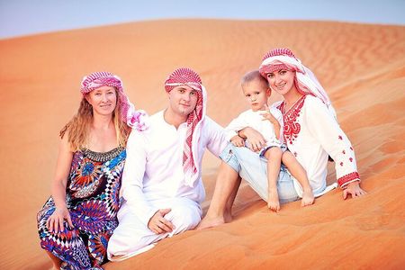 Exclusive Desert Safari with BBQ, Camel Ride & Traditional Show