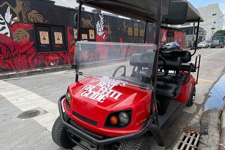Artist Lead VIP Golf Cart Graffiti Tour - 2-5 ppl