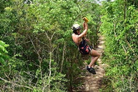 ATV, Ziplines & Cenote Adventure from Playa del Carmen