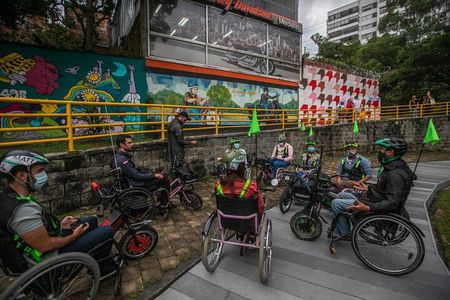 Medellin : Downtown Tour with Matt Electric Tricycle