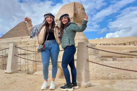 Cairo Private layover Giza pyramids ,Sphinx with Nile Felucca Boat ride