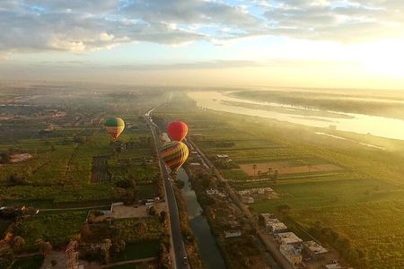 Luxury Hot Air Balloon Ride Over Luxor