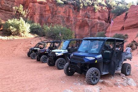 Slot Canyon & Native American site UTV Adventure (Private)